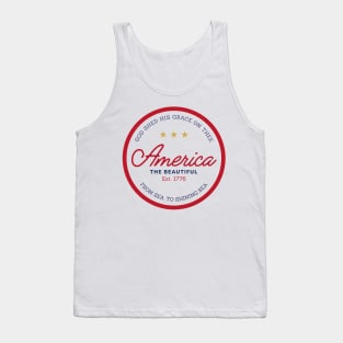 The America the Beautiul Tank Top